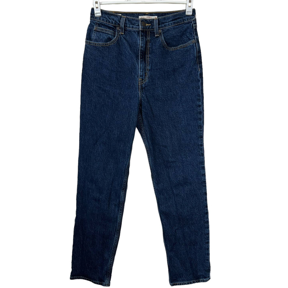 Levi’s 70’s High Slim Straight Womens 28 Premium "Big E" Stone Wash Jeans
